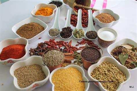 Basic Spices For Making Indian Food Authentic Vegetarian Recipes