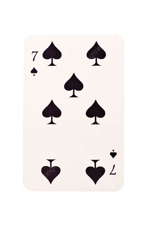 Seven Of Spades Leisure Games Number, Symbol, Chance, Number 7 PNG