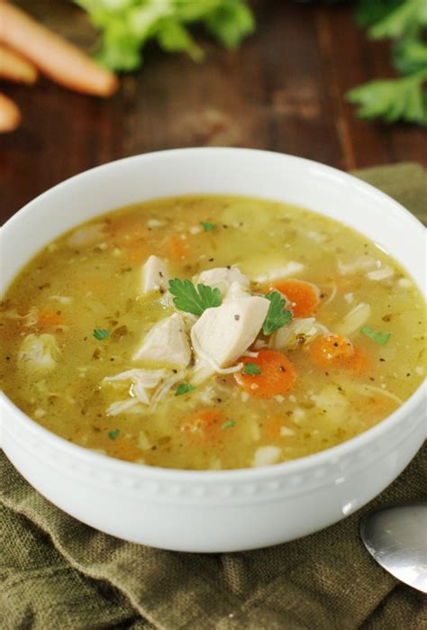 Christina tosi refers to this leftover roast chicken soup as overnight chicken soup because she dumps a chicken carcass in a pot and then leaves the flame. {Leftover} Rotisserie Chicken Soup | The Kitchen is My ...