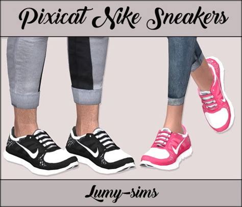 Pixicat Sneakers At Lumy Sims Sims 4 Cc Kids Clothing Sims 4 Sims 4