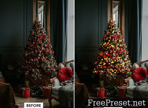 24 Christmas Tree Light Overlay 82guppp