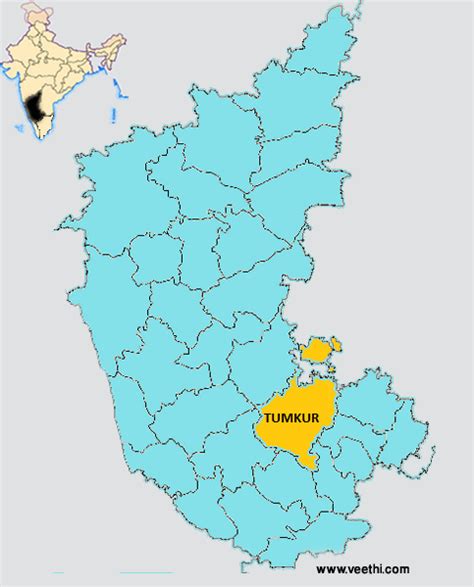 Tumkur District Map