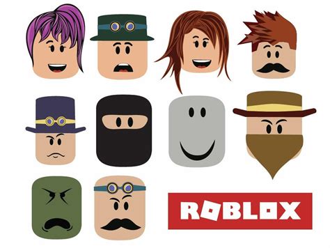 22 Roblox Svg Vector Clipart Roblox Printable Files In Svg Etsy