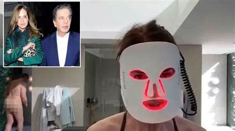Trinny Woodall S Partner Charles Saatchi Accidentally Walks Into Her Livestream Naked Mirror