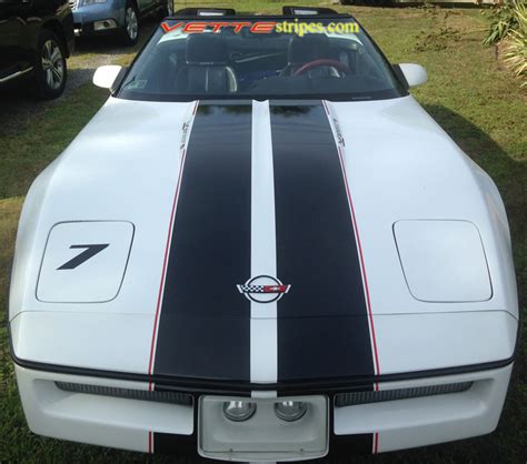 C4 Corvette Full Length Dual Racing Stripes