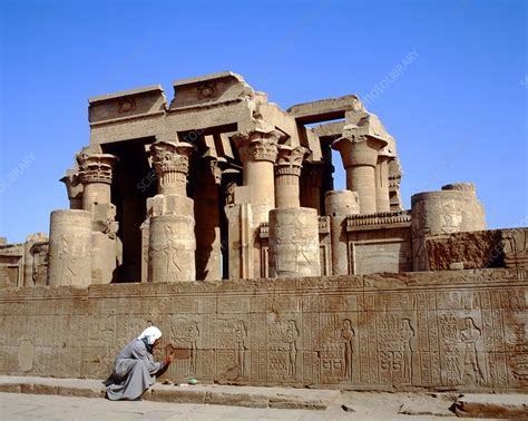 Ancient Egyptian Temple Of Kom Ombo Stock Image E905 0011 Science Photo Library