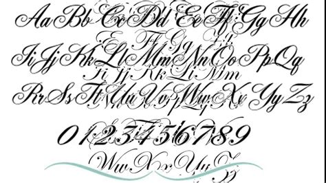 50 Stunning Tattoo Lettering Generator Cursive Ideas