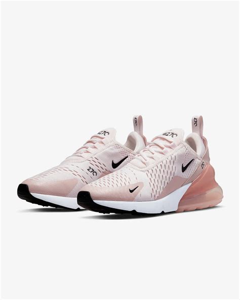 Nike Air Max 270 Light Soft Pink White Running Sneaker Ah6789 604 Women