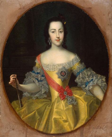 A Painting Of A Woman In A Yellow Dress With A Red Sash Around Her Neck