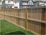 Pictures of Faux Wood Fencing