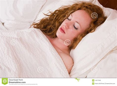 Redhead Stock Photo Image Of Asleep Hair Pretty Sleeping