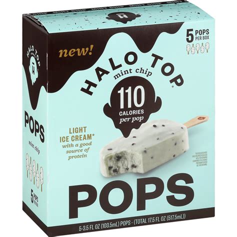Check spelling or type a new query. Halo Top Ice Cream Bars, Mint Chip | Sandwiches & Bars ...