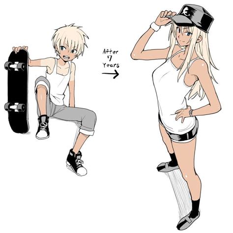 Noah ♀️さんのツイート Tomboy Art Concept Art Characters Sexy Anime Art