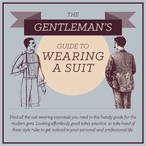 The Gentlemens Guide To Wearing A Suit The Gentlemans Guide To