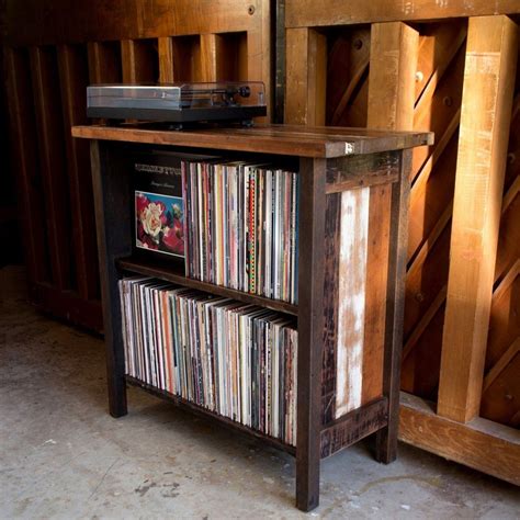 Turntable And Vinyl Cabinet Two Tier Dennehey Design Co Turn Table