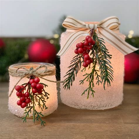 Snowy Jar Candle Holders Cali Girl In A Southern World