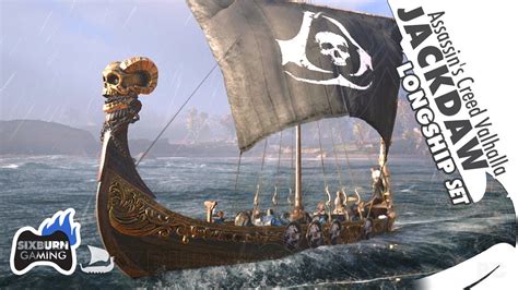 Assassin S Creed Valhalla Jackdaw Ac Black Flag Longship Complete Set