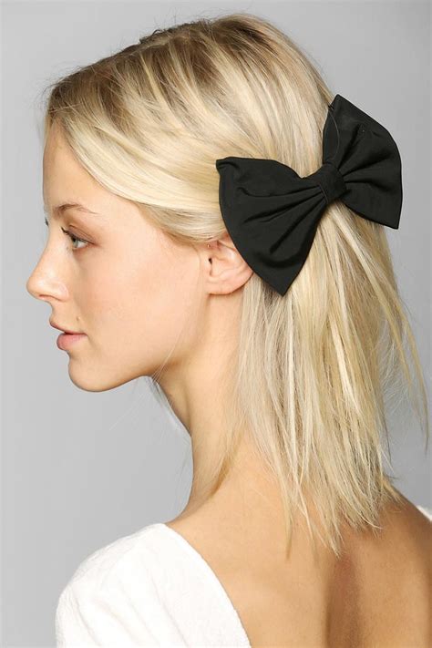 Hairstyles for long hair videos| hairstyles tutorials compilation 2019. Large Bow Hair Clip - Urban Outfitters | Bow hair clips ...