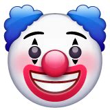? Clown Face Emoji on WhatsApp 2.20.206.24