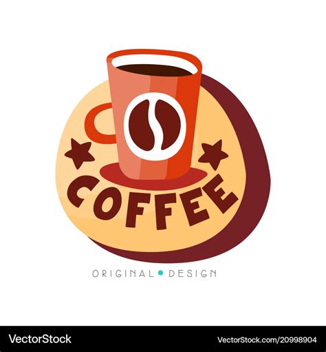 Coffee Shop Logo Design Template Cafeteria Or Vector Image