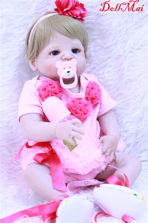 Buy Bebe Reborn Full Silicone Reborn Baby Girl Dolls