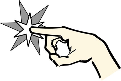 vector graphic touch touching finger point  image  pixabay