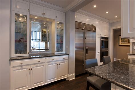 Our team of experts will be on hand to help you with everything. White Kitchen & Home Office - Traditional - Kitchen - Chicago - by hinge llc
