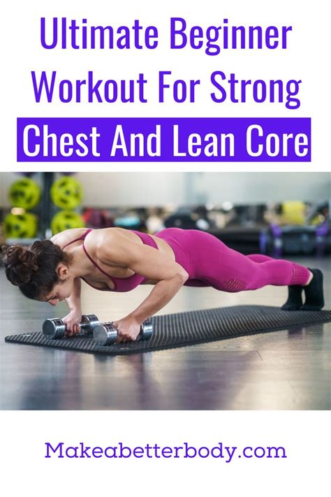 Ultimate Beginner Workout For Powerful Chest And Core Bodyweight