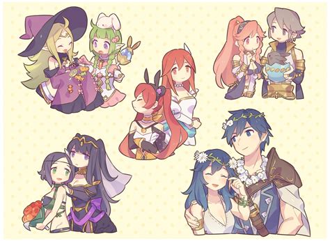Lucina Tharja Chrom Nowi Olivia And 5 More Fire Emblem And 2 More