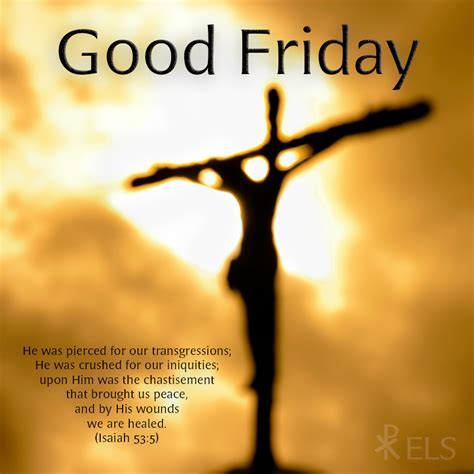 Good Friday Is The Day Christians Remember Jesus Sacrfice On The Cross