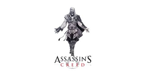 Ezio With Logo Assassins Creed T Shirt Teepublic