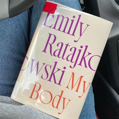 Emily Ratajkowski Book Cover Body