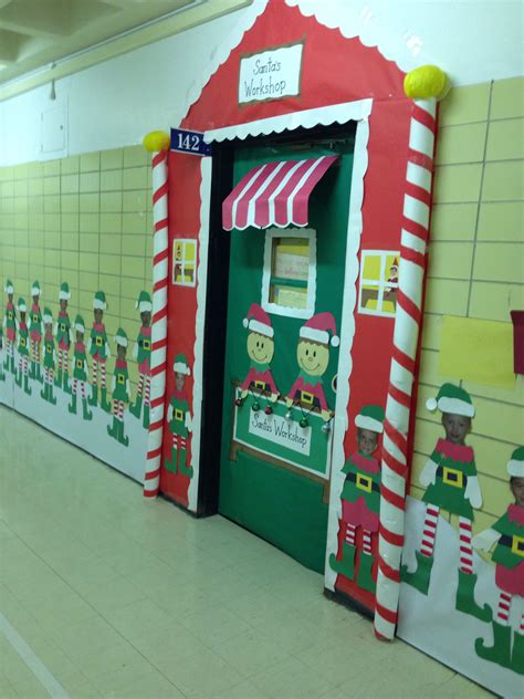 Find Many Interesting Classroom Christmas Door Decorations Cool Style