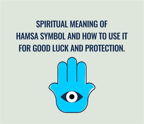 Hand Of Hamsa Meaning How To Use It For Good Luck And Protection