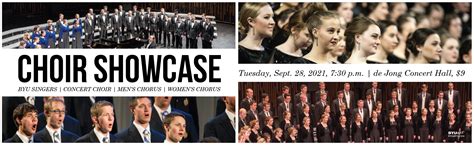 Byu Choirs Return With Sacred Music To Warm The Soul For Fall Showcase