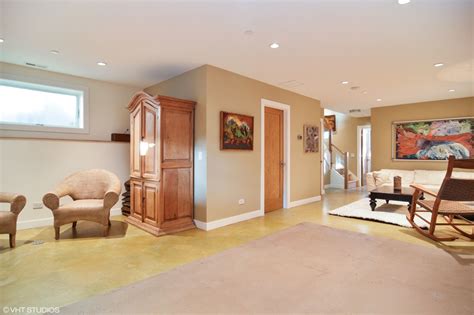 Chicago Net Positive Luxury Home Modern Basement Chicago By