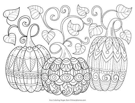 Fall Coloring Pages For Preschoolers at GetColorings.com | Free