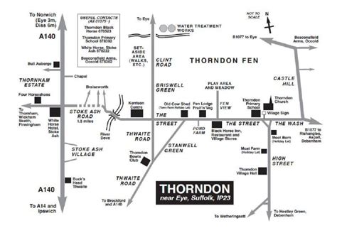 Thorndon Street Map