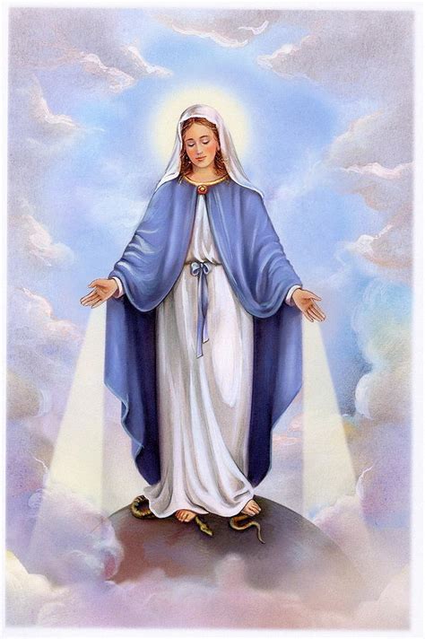Blessed Virgin Mary Poster By Barh0rst 3a7