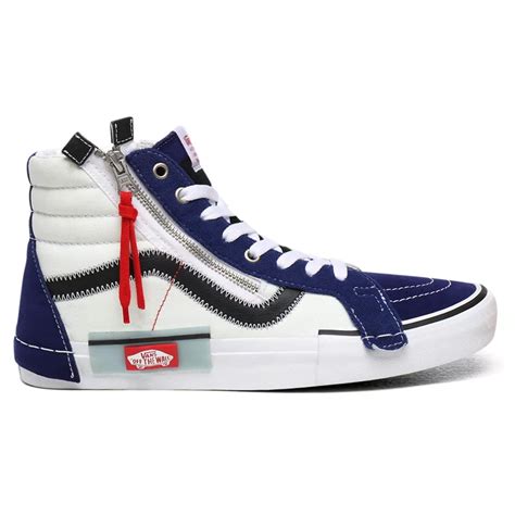 Vans Sk8 Hi Reissue Cap Blue Vans Shoes Online Sneaker Store Isneakereu