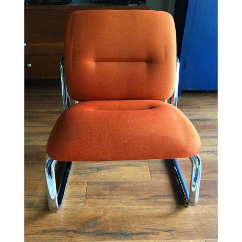 Vintage steelcase side chair for sale at 1stdibs. 1970s Vintage Steelcase Chair | Chairish