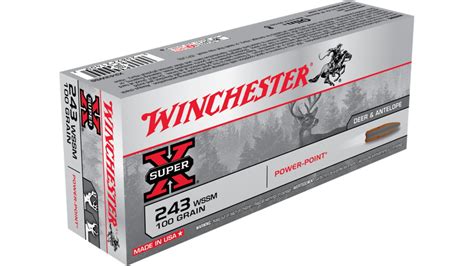 Winchester Super X Rifle 243 Winchester Super Short Magnum 100 Grain