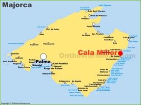 Szukaj informacji o pogodzie, warunkach drogowych, tras ze wskazówkami dojazdu i atrakcji w celu podróży. Cala Millor Mapa | Mallorca, España | Mapas de Cala Millor