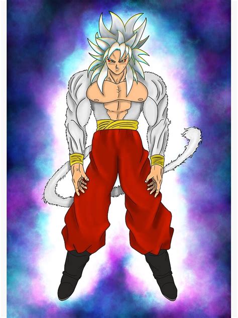 Goku Ssj4 X Mui Canvas Print For Sale By Saiyansamurai Redbubble