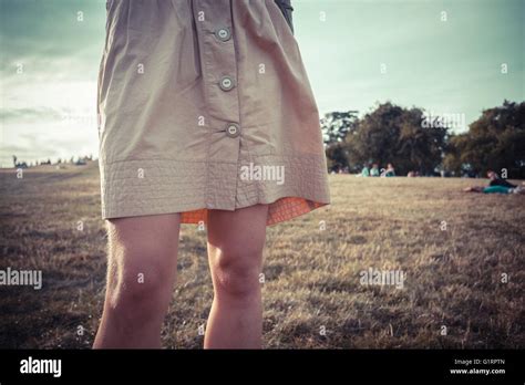Skirt Blowing In The Wind Hi Res Stock Photography And Images Alamy