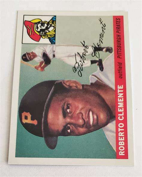 Roberto Clemente 2019 Topps Iconic Card Reprints Insert Card