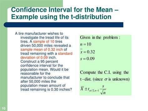 PPT Estimation And Confidence Intervals PowerPoint Presentation ID