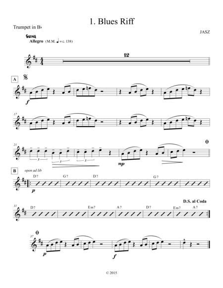 Blues Riff Trumpet Sheet Music Pdf Download