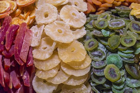 Mix Of Different Candied Fruits Stock Photo Image Of Figs Candied