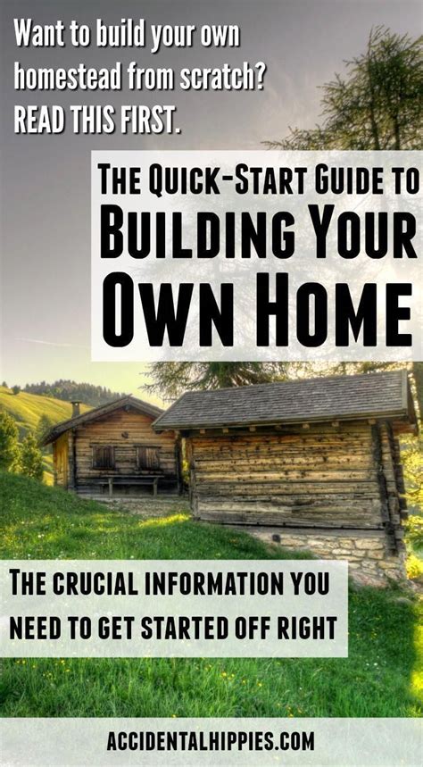 Want To Build Your Own Home On Your Land Learn What You Need To Know